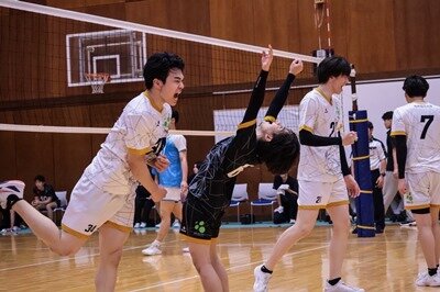 本学男子バレーボール部が東海大学男子バレーボールリーグ戦春季